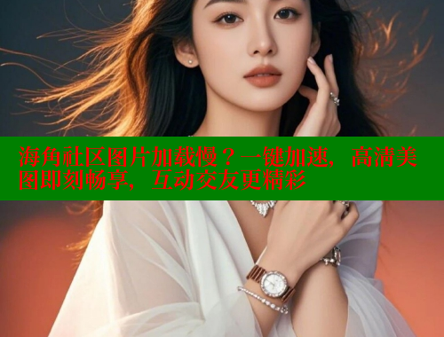海角社区图片加载慢？一键加速，高清美图即刻畅享，互动交友更精彩