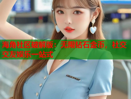 海角社区破解版：无限钻石金币，社交交友娱乐一站式