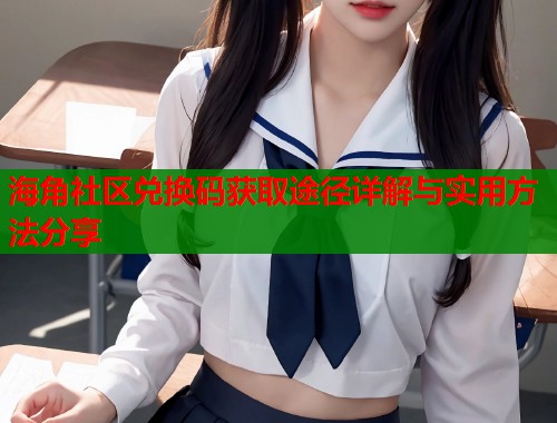 海角社区兑换码获取途径详解与实用方法分享