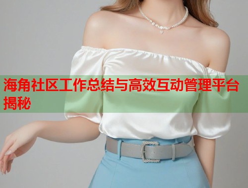 海角社区工作总结与高效互动管理平台揭秘
